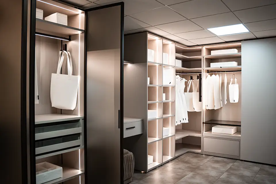 Dressing Rooms from KAM Design Preston